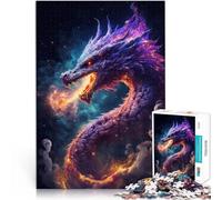 Puzzle 1000 pezzi per adolescenti Galassia dei Draghi Anziani Riduzione dello stress interessante Regalo di compleanno, regali, arte murale 75x50cm