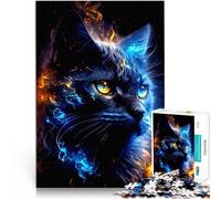 Puzzle 1000 pezzi per adolescenti Gatto Giocattoli che creano dipendenza e sfidano l'intelligenza del cervello Decorazione perfetta 52x38cm