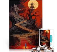 Puzzle 1000 pezzi per adolescenti gioco horror oscuro Difficile da completare ma divertente e umoristico Migliorare l'amore tra le coppie 50x70cm
