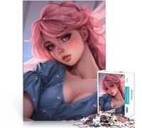 Puzzle 1000 pezzi per adolescenti Giovane ragazza anime sexy Vacanza a casa: uccidere il tempo perché è ideale come regalo per tutta la famiglia 38x26cm