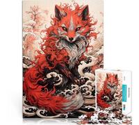 Puzzle 1000 pezzi per adolescenti Giovane volpe rossa Antistress Vacanza in patria Uccidere il tempo Ottimo regalo per i giochi 50x70cm