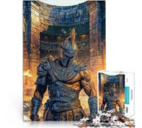 Puzzle 1000 pezzi per adolescenti Gladiatore nell'arena per il giocattolo di sfida del gioco educativo Adatto per la decorazione del desktop 38x26cm
