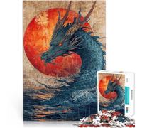 Puzzle 1000 pezzi per adolescenti Guardiano della tempesta Allena il tuo cervello e le tue mani Lista dei desideri con Babbo Natale 38x26cm