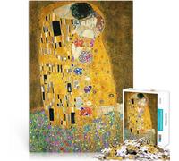 Puzzle 1000 pezzi per adolescenti Il bacio Aiuta il cervello ad allenare i giocattoli che creano dipendenza per coltivare la pazienza Regalo divertente 52x38cm