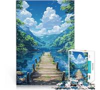 Puzzle 1000 pezzi per adolescenti Il molo Giocattoli che creano dipendenza e sfidano l'intelligenza del cervello Regali di Babbo Natale segreto 75x50cm