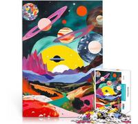 Puzzle 1000 pezzi per adolescenti Il paesaggio dello spazio interiore Giochi Giocattoli Regalo Giocattoli per la decorazione della casa 75x50cm