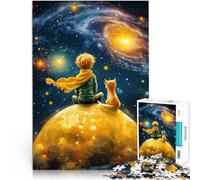 Puzzle 1000 pezzi per adolescenti Il piccolo principe e la volpe Giocattolo educativo antistress Lista dei desideri con Babbo Natale 52x38cm
