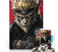 Puzzle 1000 pezzi per adolescenti Il re scimmia Sun Wukong Allena il tuo cervello e le tue mani perché è ideale come regalo per tutta la famiglia 75x50cm