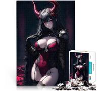 Puzzle 1000 pezzi per adolescenti Incantatrice Oscura Difficile da completare ma divertente e umoristico Regali di Babbo Natale segreto 50x70cm