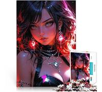 Puzzle 1000 pezzi per adolescenti Incantatrice radiosa Difficile da completare ma divertente e umoristico Decorazione perfetta 75x50cm