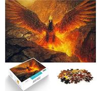 Puzzle 1000 pezzi per adolescenti La fenice oscura che risorge Gioco intellettuale giocattolo offerte come regali per tutta la famiglia 38x26cm