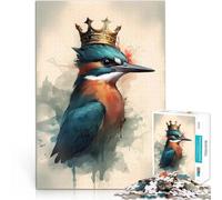 Puzzle 1000 pezzi per adolescenti La magia dell'uccello martin pescatore Gioco intellettuale Collezione di artisti, Belle arti 75x50cm