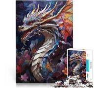 Puzzle 1000 pezzi per adolescenti La magnificenza del drago giochi divertenti per famiglie Adatto per la decorazione del desktop 52x38cm