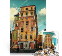 Puzzle 1000 pezzi per adolescenti La mia casa più alta Antistress Vacanza in patria Uccidere il tempo Migliorare l'amore tra le coppie 38x26cm