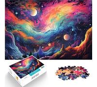 Puzzle 1000 pezzi per adolescenti La notte sembra diversa Vacanza a casa: uccidere il tempo perché è ideale come regalo per tutta la famiglia 75x50cm