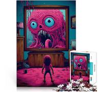 Puzzle 1000 pezzi per adolescenti La TV Blob Aiuta il cervello ad allenare i giocattoli che creano dipendenza per coltivare la pazienza Un'opera d'arte 75x50cm