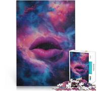 Puzzle 1000 pezzi per adolescenti Labbra cosmiche per il giocattolo di sfida del gioco educativo Collezione di artisti, Belle arti 75x50cm