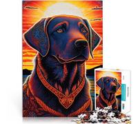 Puzzle 1000 pezzi per adolescenti Labrador Retriever Stile 1 Difficile da completare ma divertente e umoristico grande regalo 26x38cm