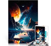 Puzzle 1000 pezzi per adolescenti Lago Marziano Antistress Vacanza in patria Uccidere il tempo offerte come regali per tutta la famiglia 52x38cm