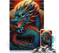 Puzzle 1000 pezzi per adolescenti leggenda del serpente drago Giocattoli per l'intrattenimento in famiglia Interazione genitore-figlio 50x70cm