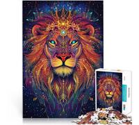 Puzzle 1000 pezzi per adolescenti leone sacro Giocattoli che creano dipendenza e sfidano l'intelligenza del cervello decorazione murale 52x38cm