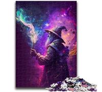 Puzzle 1000 pezzi per adolescenti Mago dell'arte Giocattoli Giochi educativi Antistress Interazione genitore-figlio per età 14+ 50x75cm