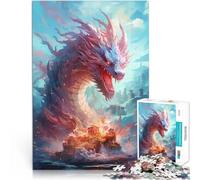 Puzzle 1000 pezzi per adolescenti Mare del Drago I per il giocattolo di sfida del gioco educativo perché è ideale come regalo per tutta la famiglia 75x50cm