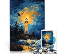 Puzzle 1000 pezzi per adolescenti Mare della spiaggia di Mercusuar Gioco intellettuale con pezzi completamente interconnessi di forma casuale 52x38cm