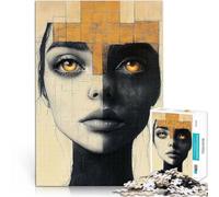 Puzzle 1000 pezzi per adolescenti mito nero Aiuta il cervello ad allenare i giocattoli che creano dipendenza per coltivare la pazienza Regalo divertente 52x38cm