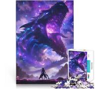 Puzzle 1000 pezzi per adolescenti Mondo del Drago Demone Gioco di famiglia antistress sfida difficile Gioco educativo per compleanno e Natale 70x100cm