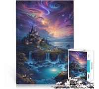 Puzzle 1000 pezzi per adolescenti Mondo magico fantasy Difficile da completare ma divertente e umoristico gioco di sfida unico 75x50cm