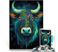 Puzzle 1000 pezzi per adolescenti Mucca mistica Antistress Vacanza in patria Uccidere il tempo è ideale come regalo per tutta la famiglia 75x50cm