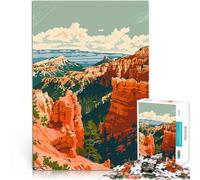 Puzzle 1000 pezzi per adolescenti Natura del Bryce Canyon nello Utah Giochi educativi fai da te Collezione di artisti, Belle arti 50x70cm