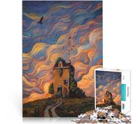 Puzzle 1000 pezzi per adolescenti nido di uccelli Difficile da completare ma divertente e umoristico Decorazioni e regali unici per la casa 38x26cm