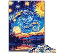 Puzzle 1000 pezzi per adolescenti Night Sky Night Sky Jigsaw, giochi educativi, decorazione per la casa, regalo di compleanno, regali, arte murale 50x75cm