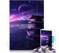 Puzzle 1000 pezzi per adolescenti Ninja di Kyoto Giocattoli educativi per l'apprendimento Giochi per famiglie Decorazione d'arte per la casa 38x26cm