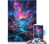 Puzzle 1000 pezzi per adolescenti Notte magica Giocattoli educativi per l'apprendimento Giochi per famiglie Migliorare la memoria 38x26cm