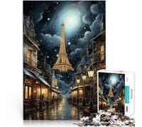 Puzzle 1000 pezzi per adolescenti notte meravigliosa Giocattolo educativo intellettuale decomprimente offerte come regali per tutta la famiglia 38x26cm
