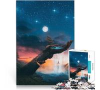 Puzzle 1000 pezzi per adolescenti Oltre l'arcobaleno per il giocattolo di sfida del gioco educativo Collezione di artisti, Belle arti 38x26cm