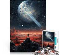Puzzle 1000 pezzi per adolescenti Opera d'arte Cosmos Antistress Vacanza in patria Uccidere il tempo Gioco educativo per compleanno e Natale 75x50cm