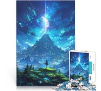 Puzzle 1000 pezzi per adolescenti Paesaggio anime del cielo Gioco di famiglia antistress sfida difficile Migliorare l'amore tra le coppie 50x70cm