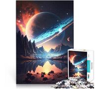 Puzzle 1000 pezzi per adolescenti Paesaggio dell'alba del cosmo Giocattoli per l'intrattenimento in famiglia Interazione genitore-figlio 75x50cm