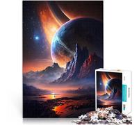 Puzzle 1000 pezzi per adolescenti Paesaggio di sogno galattico Allena il tuo cervello e le tue mani Gioco educativo per compleanno e Natale 75x50cm