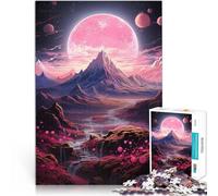Puzzle 1000 pezzi per adolescenti Paesaggio fantastico 17 Allena il tuo cervello e le tue mani Migliorare l'amore tra le coppie 38x26cm