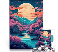 Puzzle 1000 pezzi per adolescenti paesaggio fantastico 56 Gioco impegnativo e gioco in famiglia Migliorare l'amore tra le coppie 52x38cm