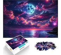 Puzzle 1000 pezzi per adolescenti Paesaggio fantastico Antistress Vacanza in patria Uccidere il tempo Migliorare l'amore tra le coppie 38x26cm