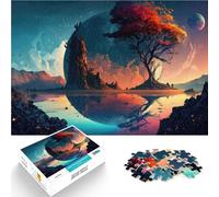 Puzzle 1000 pezzi per adolescenti Paesaggio fantastico per il giocattolo di sfida del gioco educativo Decorazioni e regali unici per la casa 75x50cm