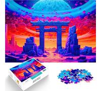 Puzzle 1000 pezzi per adolescenti Paesaggio fantastico per il giocattolo di sfida del gioco educativo Giocattoli per la decorazione della casa 52x38cm