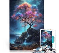 Puzzle 1000 pezzi per adolescenti Paesaggio fantasy colorato Gioco di famiglia antistress sfida difficile Regalo di opere d'arte 75x50cm