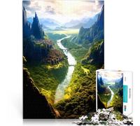 Puzzle 1000 pezzi per adolescenti Paesaggio Natura Antistress Vacanza in patria Uccidere il tempo offerte come regali per tutta la famiglia 75x50cm